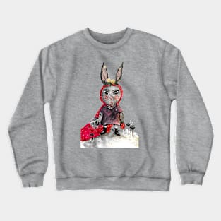 Punk Bunny Crewneck Sweatshirt